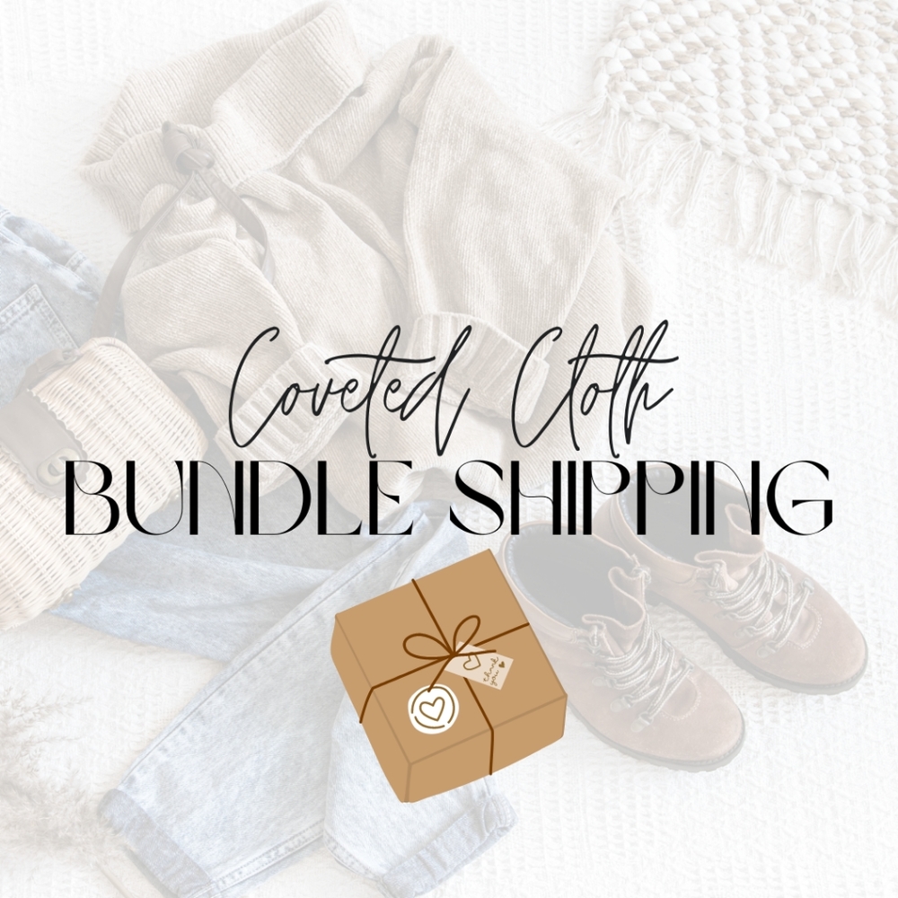 Coveted‎ Cloth Bundle Shipping Listing: Up to 5 lbs.
